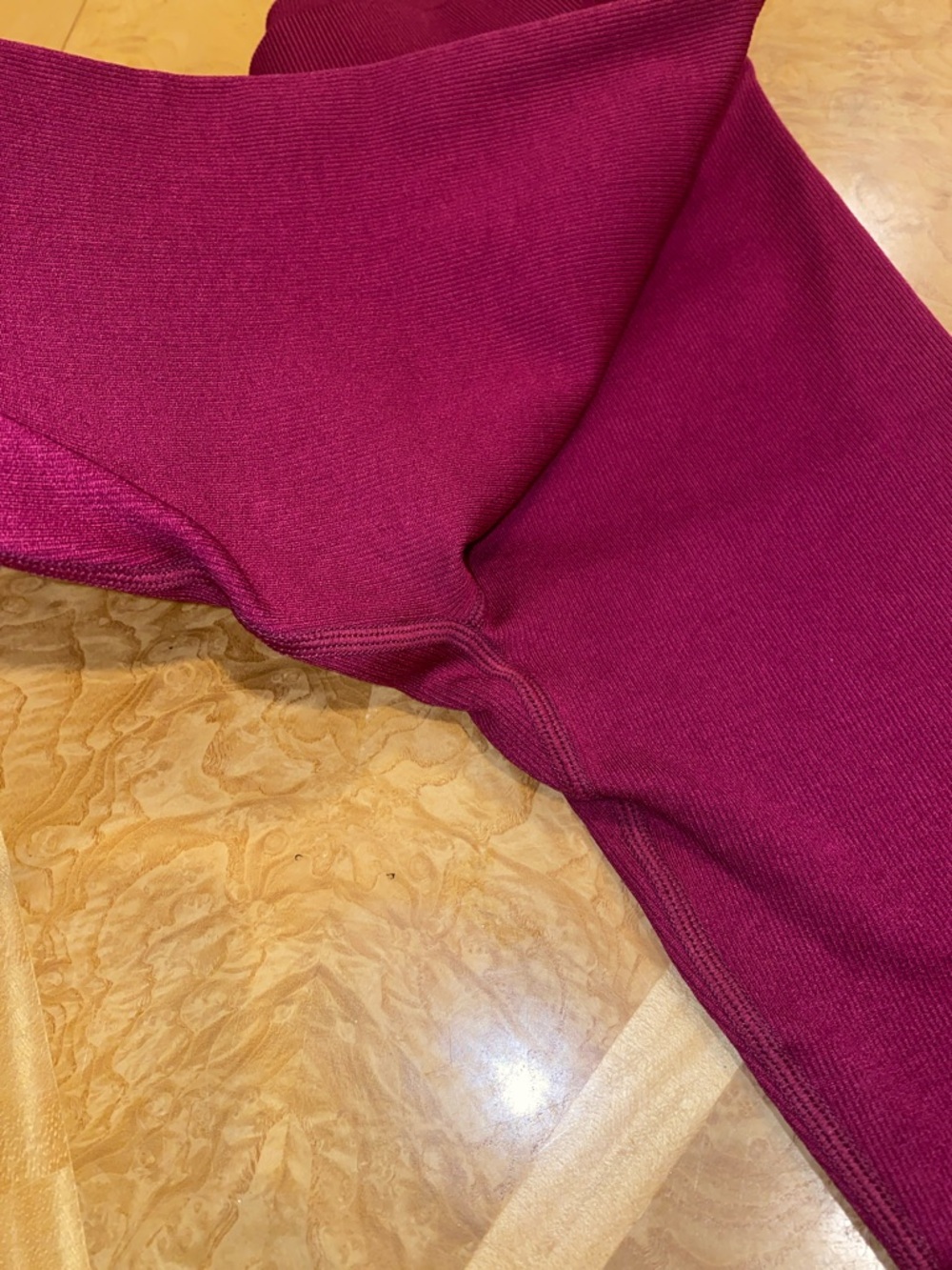 Spiritual Gangster Ribbed High-Waist Leggings Size M/L - Picture 9 of 11